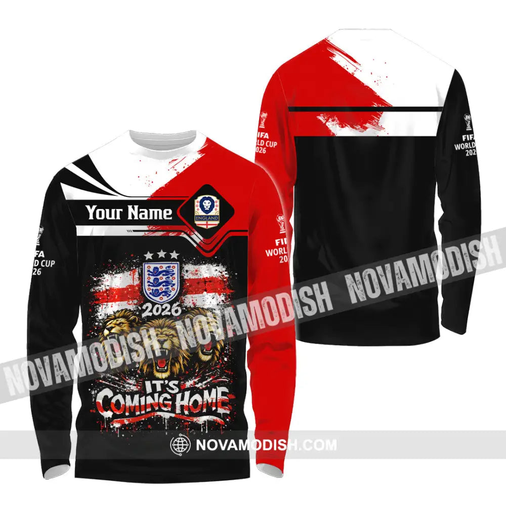 Unisex Shirt - Custom It’s Coming World Cup 2026 Shirt - Long Sleeve Shirt / S - T-shirt