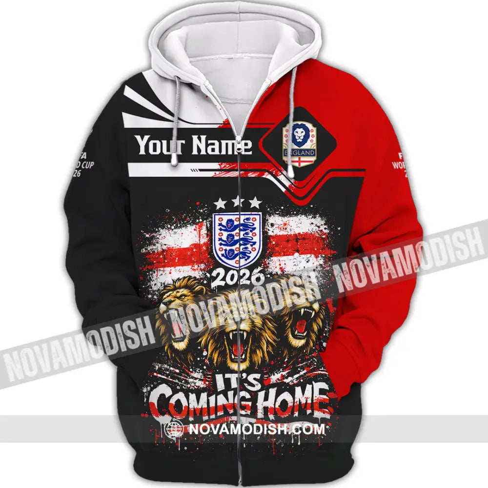 Unisex Shirt - Custom It’s Coming World Cup 2026 Shirt - Zipper Hoodie / S - T-shirt