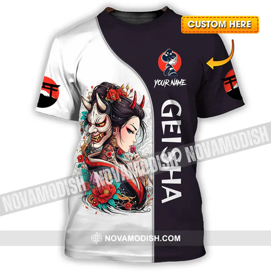 Unisex Shirt - Custom Japan Geisha3D Shirt T-shirt