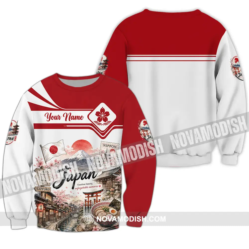 Unisex Shirt - Custom Japan Shirt - Long Sleeve / S - T-shirt