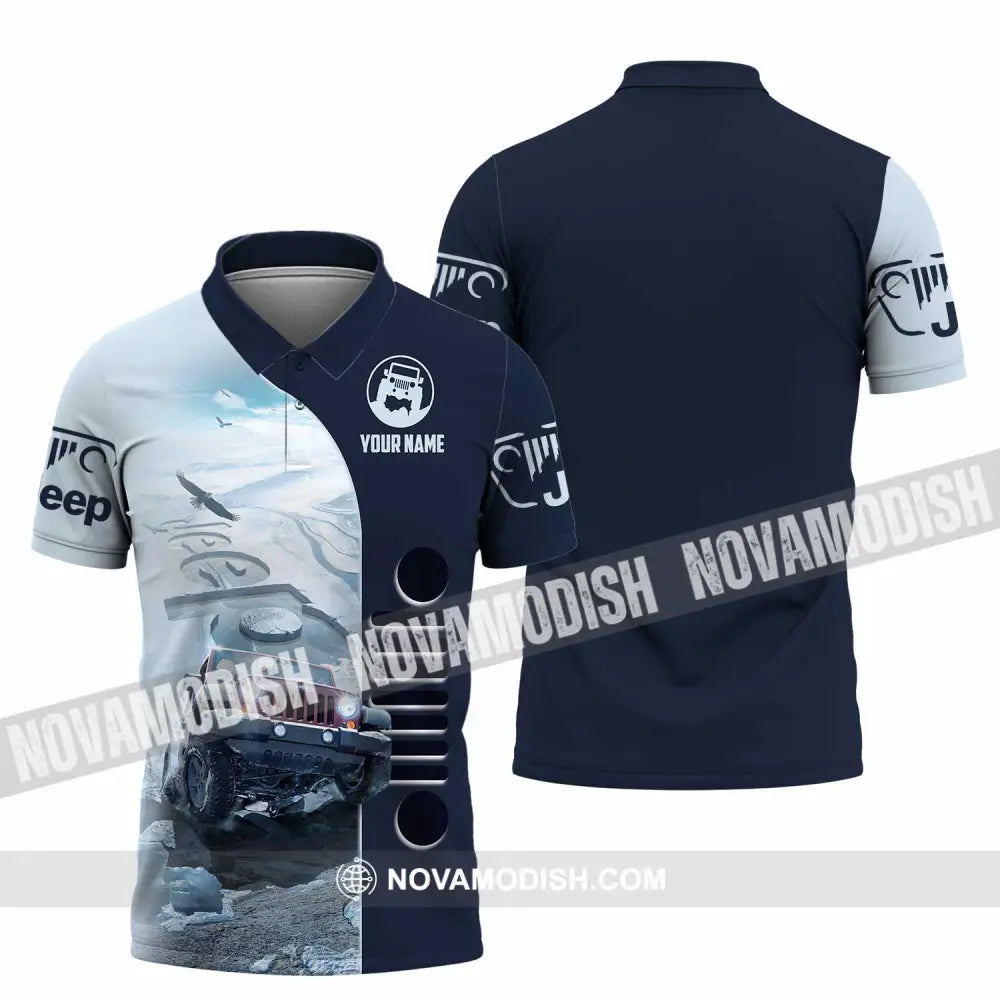 Unisex Shirt - Custom Jeep Car Sport Shirt Polo Shirt / S T-shirt