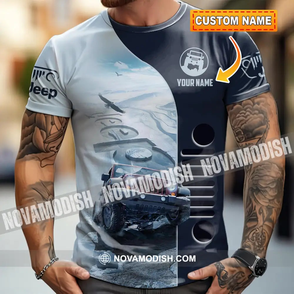 Unisex Shirt - Custom Jeep Car Sport Shirt T-shirt