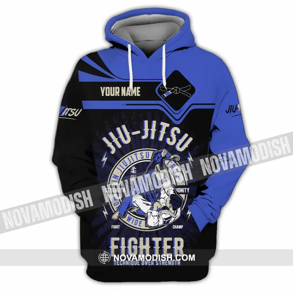 Unisex Shirt - Custom Jiu Jitsu 3D Shirt - Hoodie / S - T-shirt