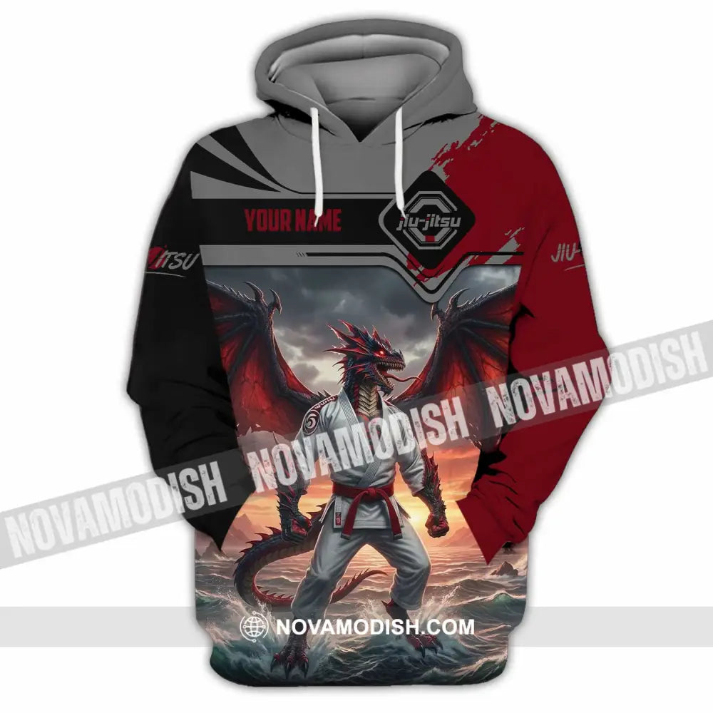 Unisex Shirt - Custom Jiu Jitsu 3D Shirt Hoodie / S T-shirt