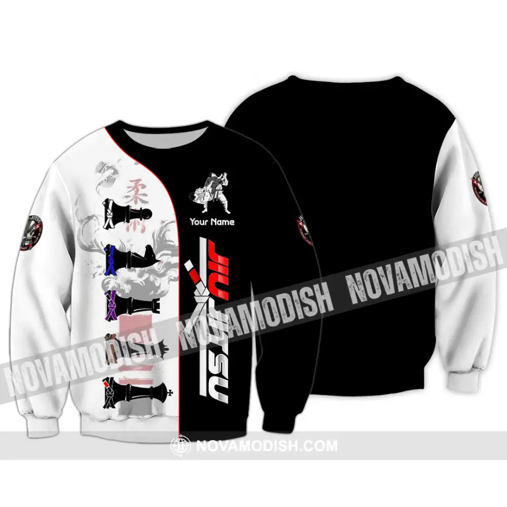 Unisex Shirt - Custom Jiu Jitsu 3D Shirt Long Sleeve / S T-shirt