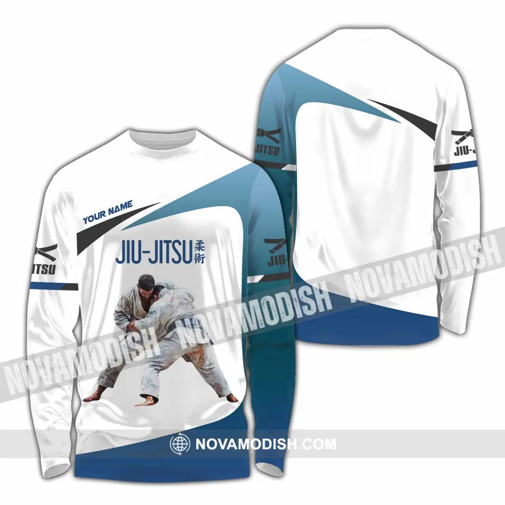 Unisex Shirt - Custom Jiu Jitsu 3D Shirt Long Sleeve Shirt / S T-shirt