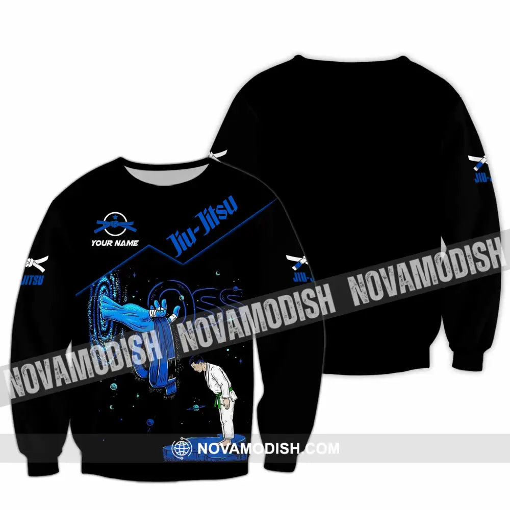 Unisex Shirt - Custom Jiu Jitsu 3D Shirt Long Sleeve / S T-shirt