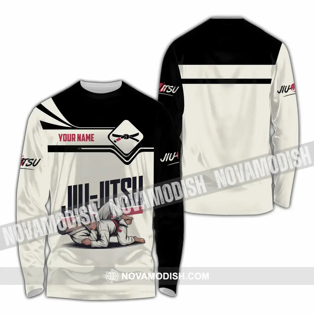 Unisex Shirt - Custom Jiu Jitsu 3D Shirt - Long Sleeve Shirt / S - T-shirt