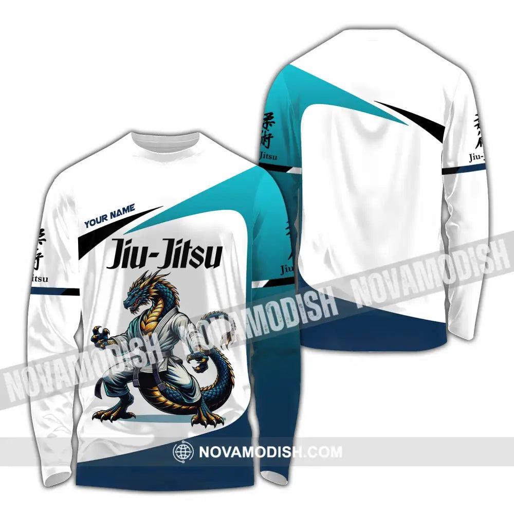 Unisex Shirt - Custom Jiu Jitsu 3D Shirt Long Sleeve Shirt / S T-shirt