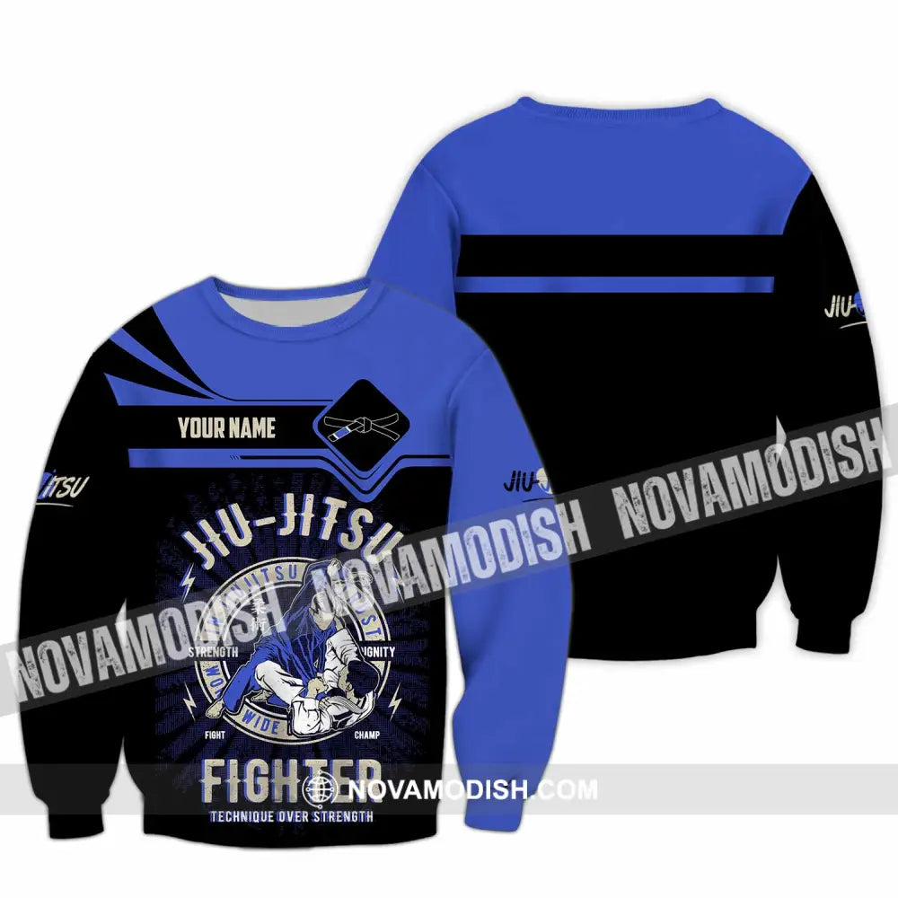 Unisex Shirt - Custom Jiu Jitsu 3D Shirt - Long Sleeve / S - T-shirt