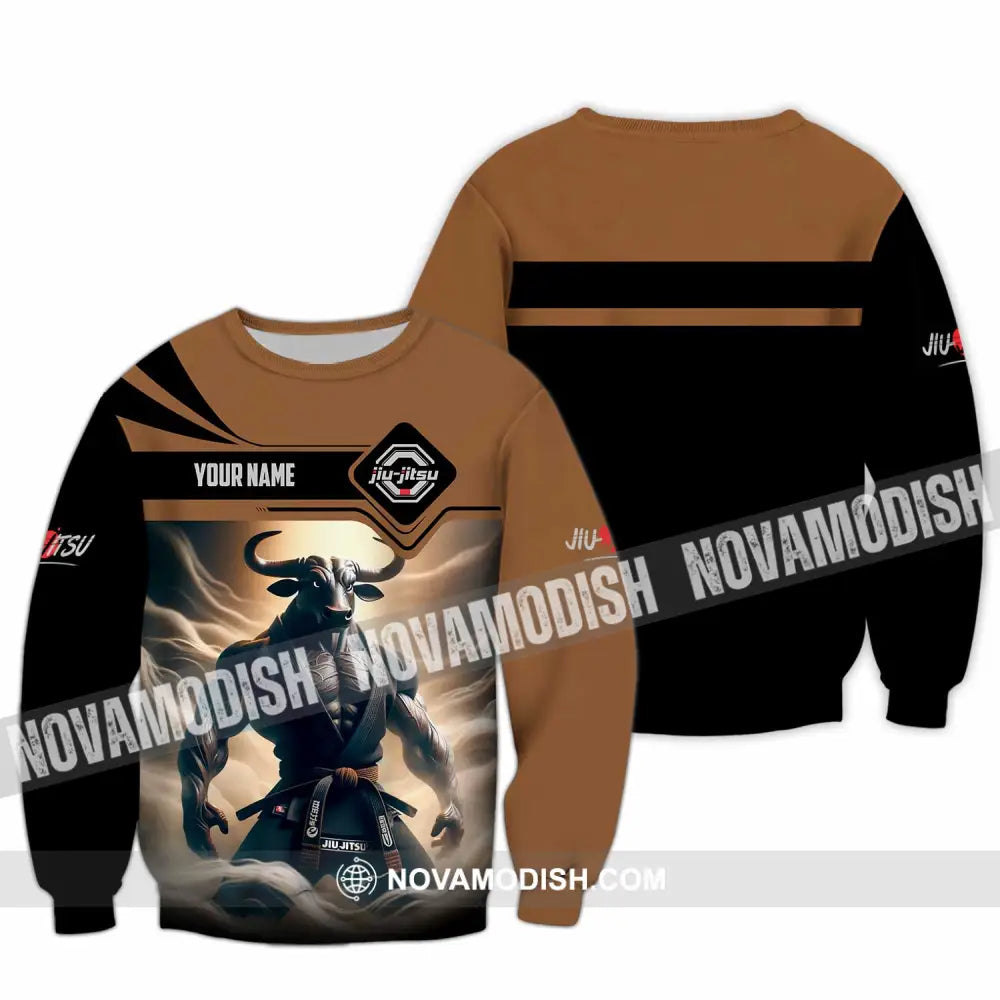 Unisex Shirt - Custom Jiu Jitsu 3D Shirt Long Sleeve / S T-shirt