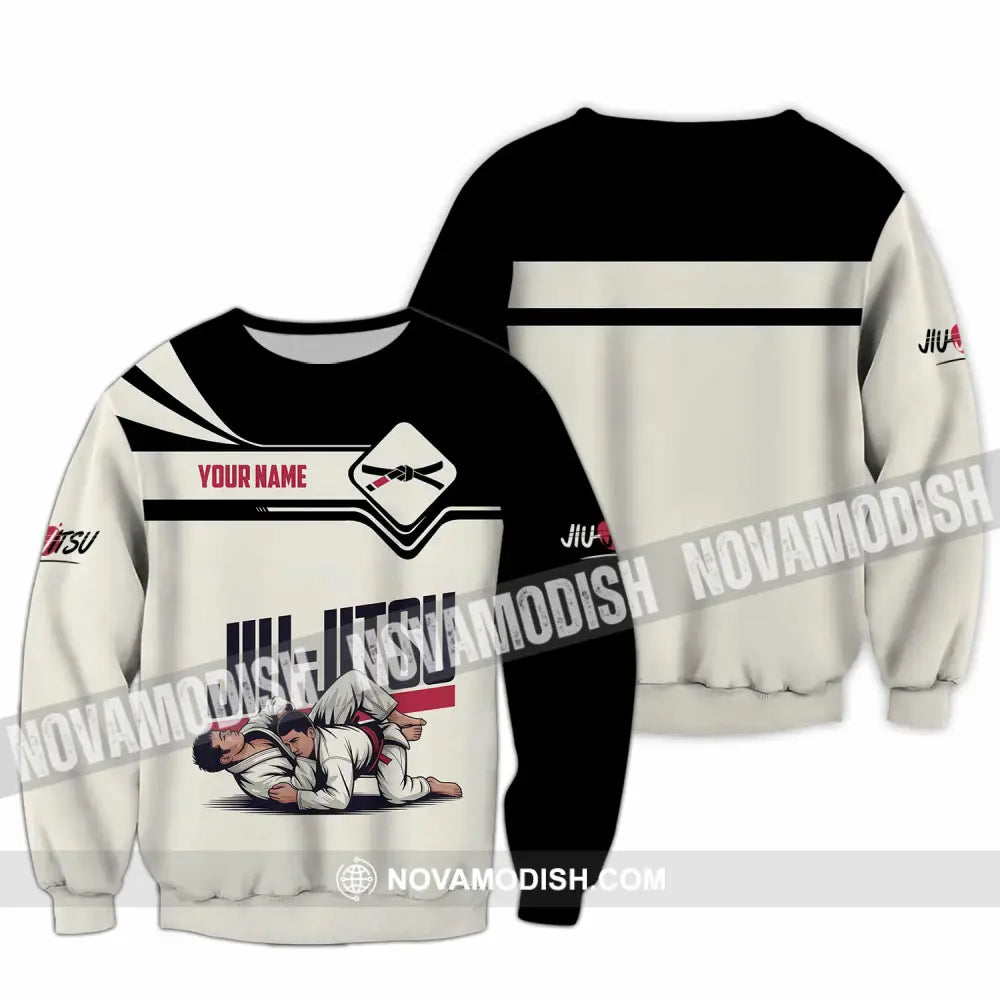 Unisex Shirt - Custom Jiu Jitsu 3D Shirt - Long Sleeve / S - T-shirt