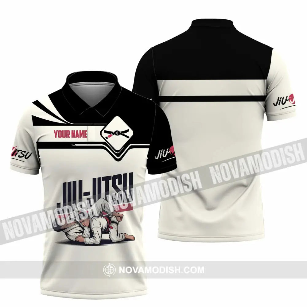 Unisex Shirt - Custom Jiu Jitsu 3D Shirt - Polo Shirt / S - T-shirt