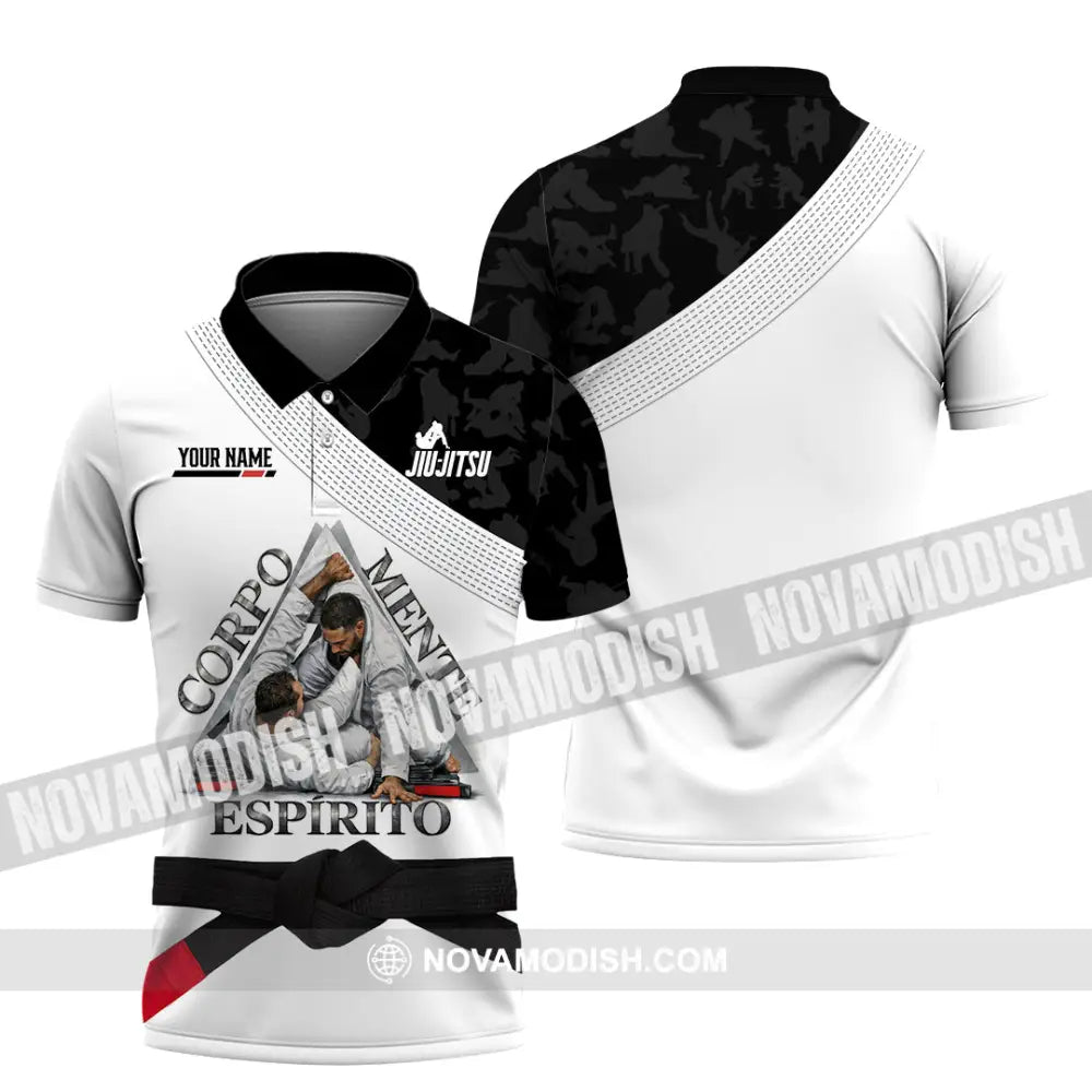 Unisex Shirt - Custom Jiu Jitsu 3D Shirt Polo Shirt / S T-shirt