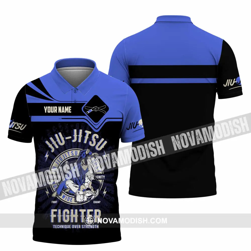 Unisex Shirt - Custom Jiu Jitsu 3D Shirt - Polo Shirt / S - T-shirt