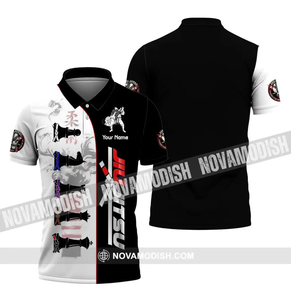 Unisex Shirt - Custom Jiu Jitsu 3D Shirt Polo Shirt / S T-shirt