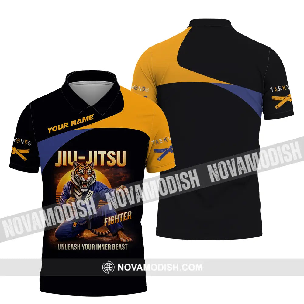 Unisex Shirt - Custom Jiu Jitsu 3D Shirt Polo Shirt / S T-shirt