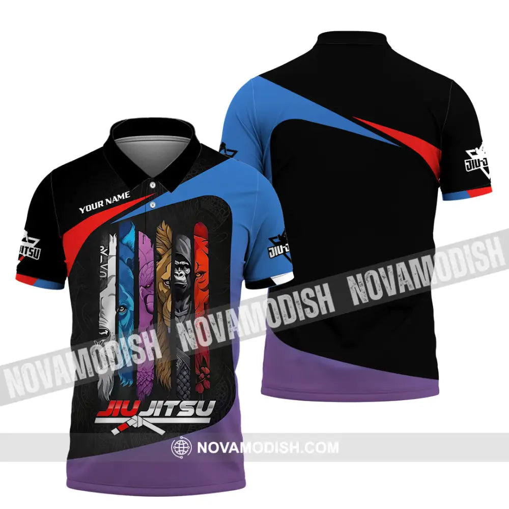 Unisex Shirt - Custom Jiu Jitsu 3D Shirt Polo Shirt / S T-shirt