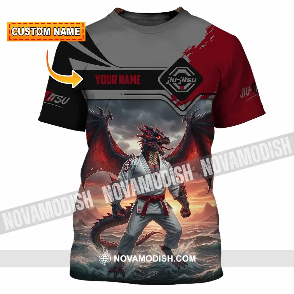 Unisex Shirt - Custom Jiu Jitsu 3D Shirt T-shirt