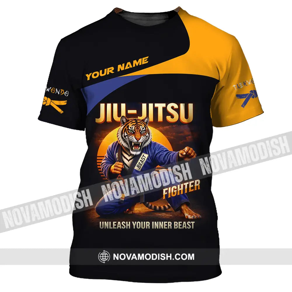 Unisex Shirt - Custom Jiu Jitsu 3D Shirt T-Shirt / S T-shirt