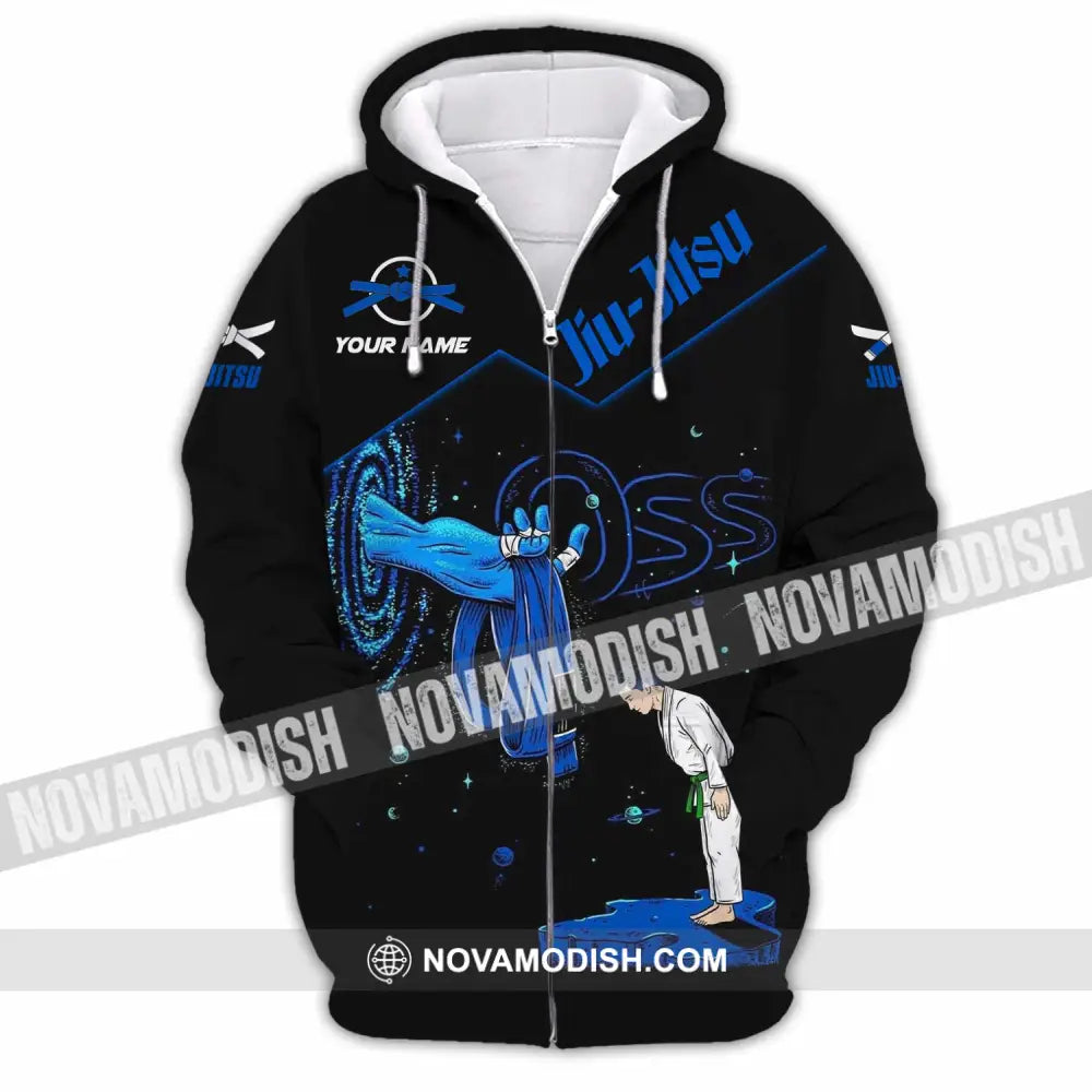 Unisex Shirt - Custom Jiu Jitsu 3D Shirt Zipper Hoodie / S T-shirt