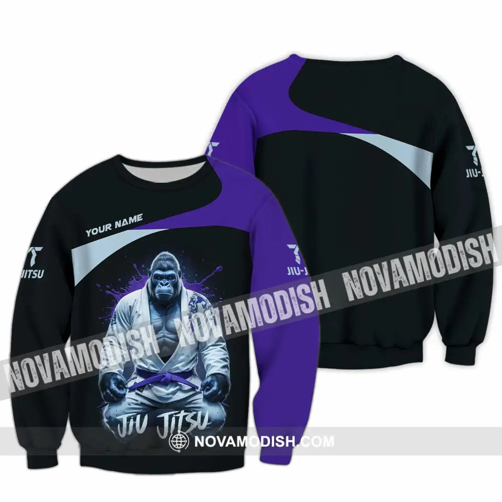 Unisex Shirt - Custom Jiu Jitsu Shirt Long Sleeve / S T-shirt