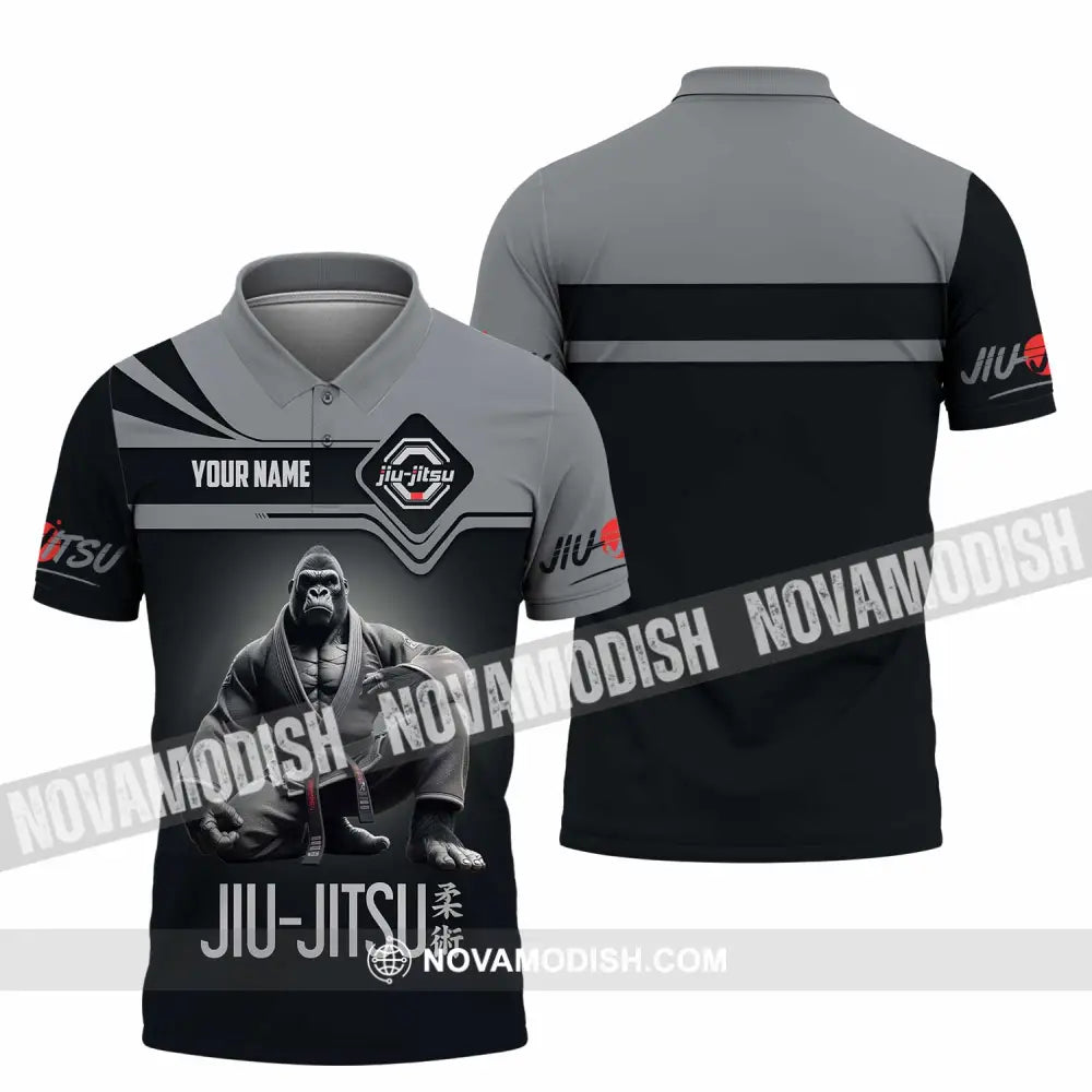 Unisex Shirt - Custom Jiu Jitsu Sport Shirt Polo Shirt / S T-shirt