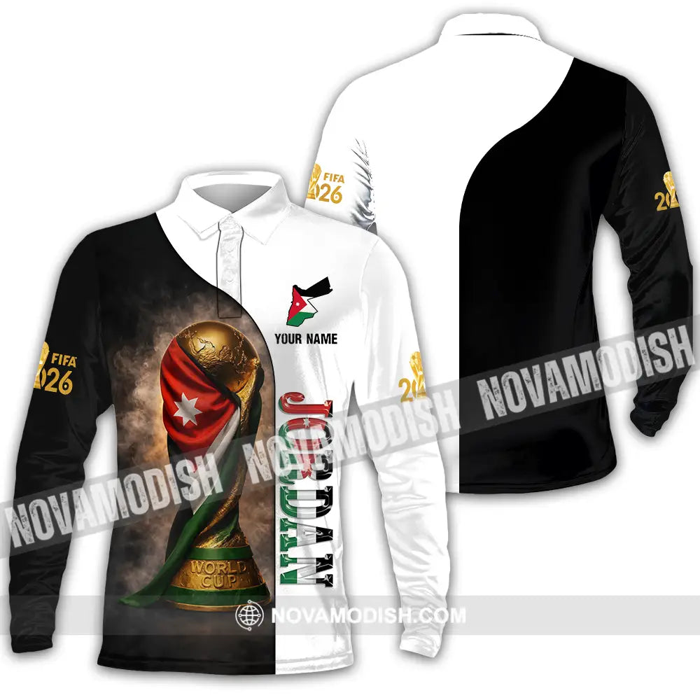 Unisex Shirt - Custom Jordan 3D Shirt Long Sleeve Polo / S T-shirt