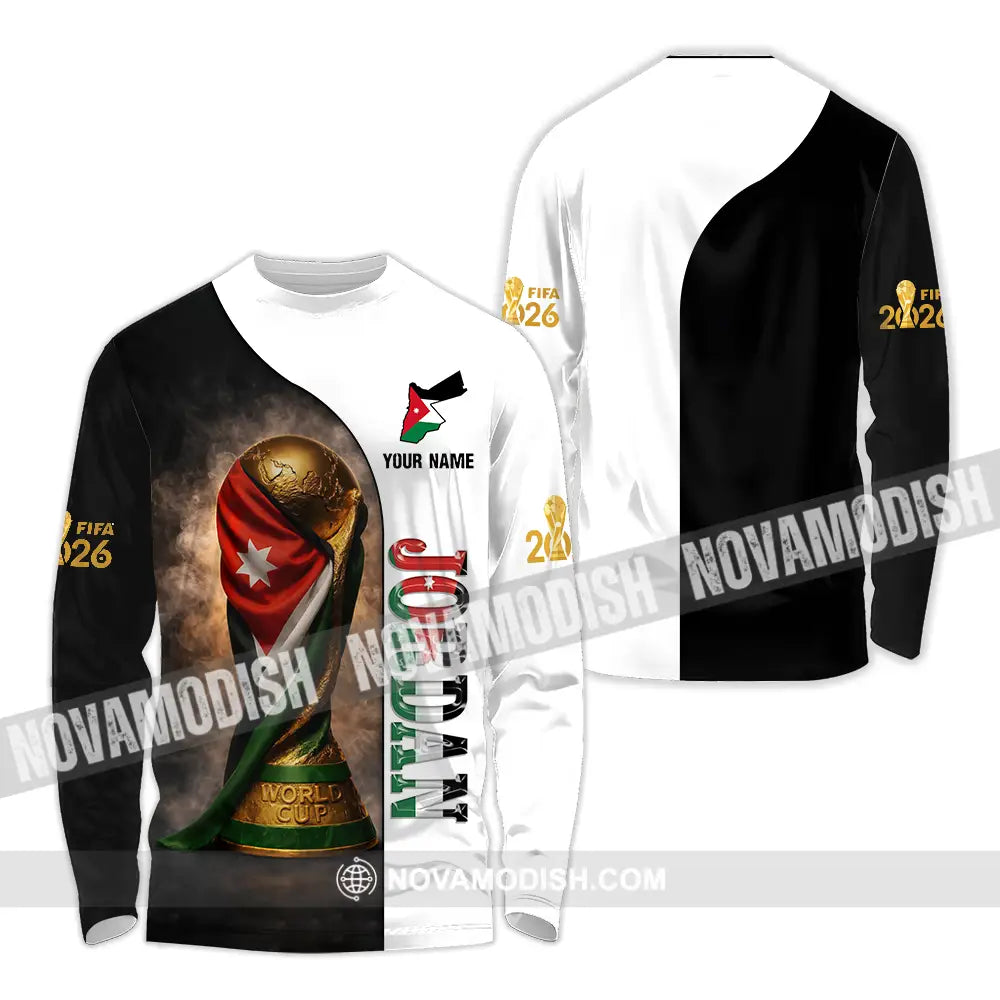 Unisex Shirt - Custom Jordan 3D Shirt Long Sleeve Shirt / S T-shirt