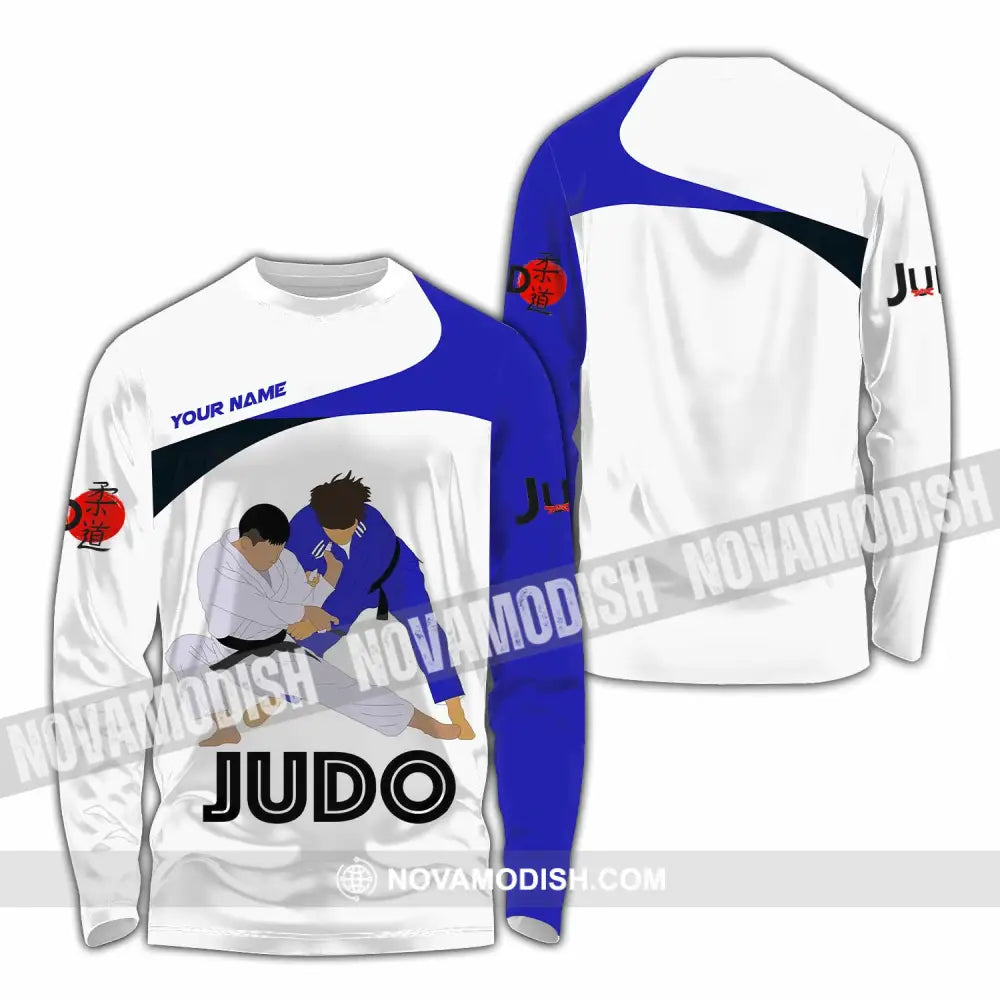 Unisex Shirt - Custom Judo 3D Shirt Long Sleeve Shirt / S T-shirt