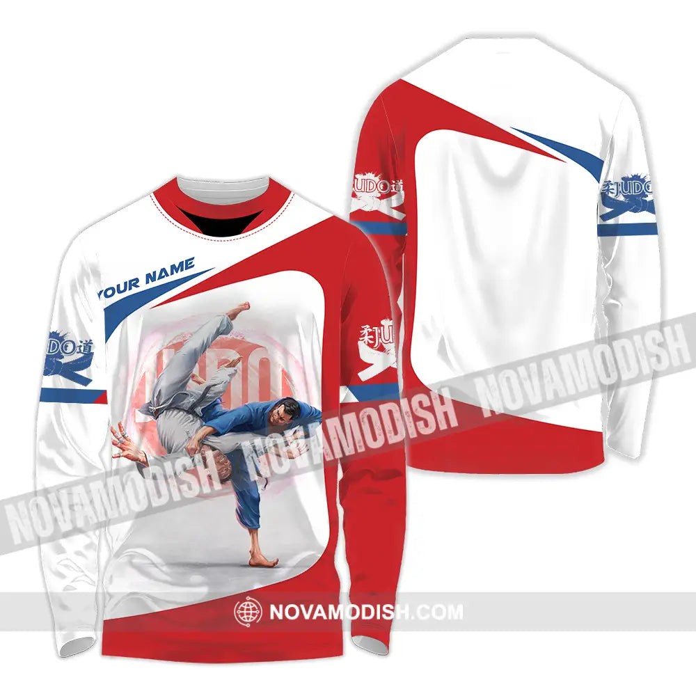 Unisex Shirt - Custom Judo 3D Shirt Long Sleeve Shirt / S T-shirt
