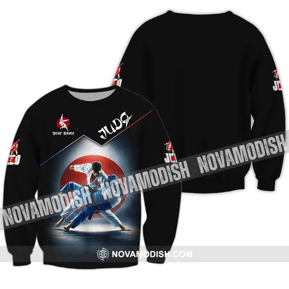 Unisex Shirt - Custom Judo 3D Shirt Long Sleeve / S T-shirt
