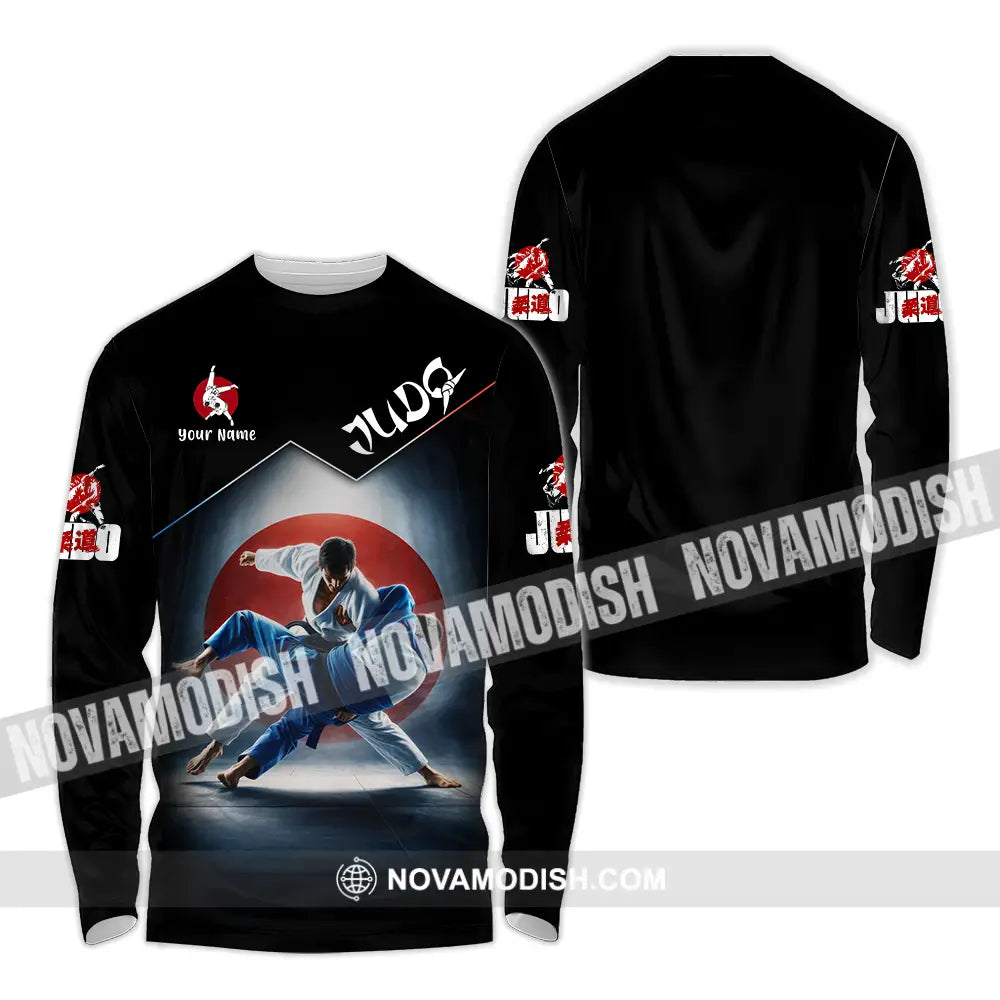 Unisex Shirt - Custom Judo 3D Shirt Long Sleeve Shirt / S T-shirt