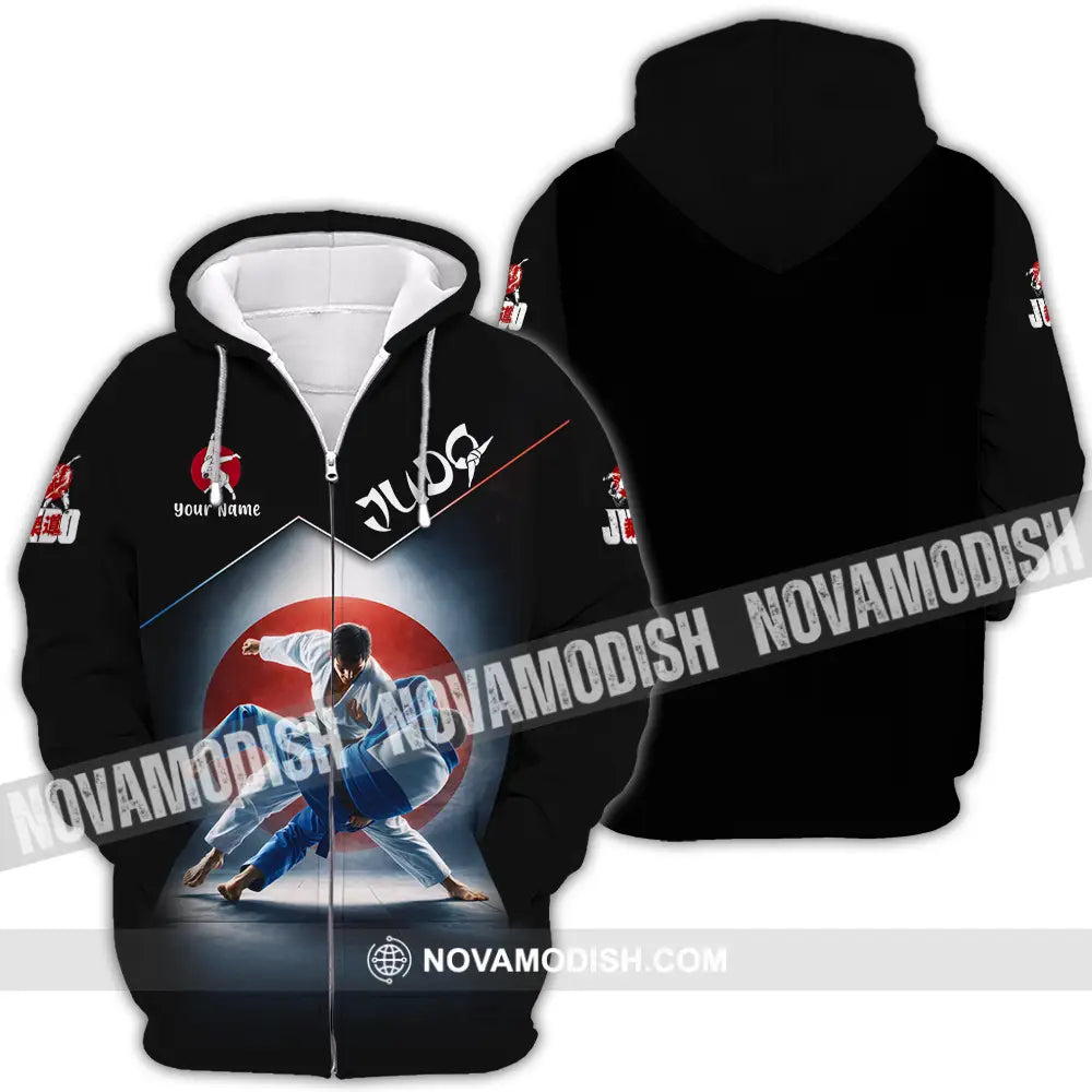 Unisex Shirt - Custom Judo 3D Shirt Zipper Hoodie / S T-shirt