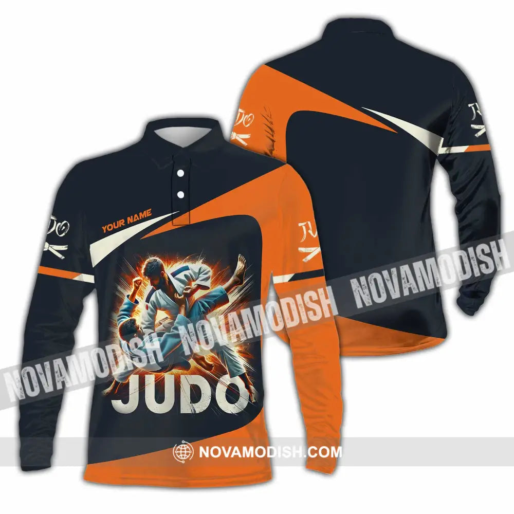 Unisex Shirt - Custom Judo Shirt Long Sleeve Polo / S T-shirt