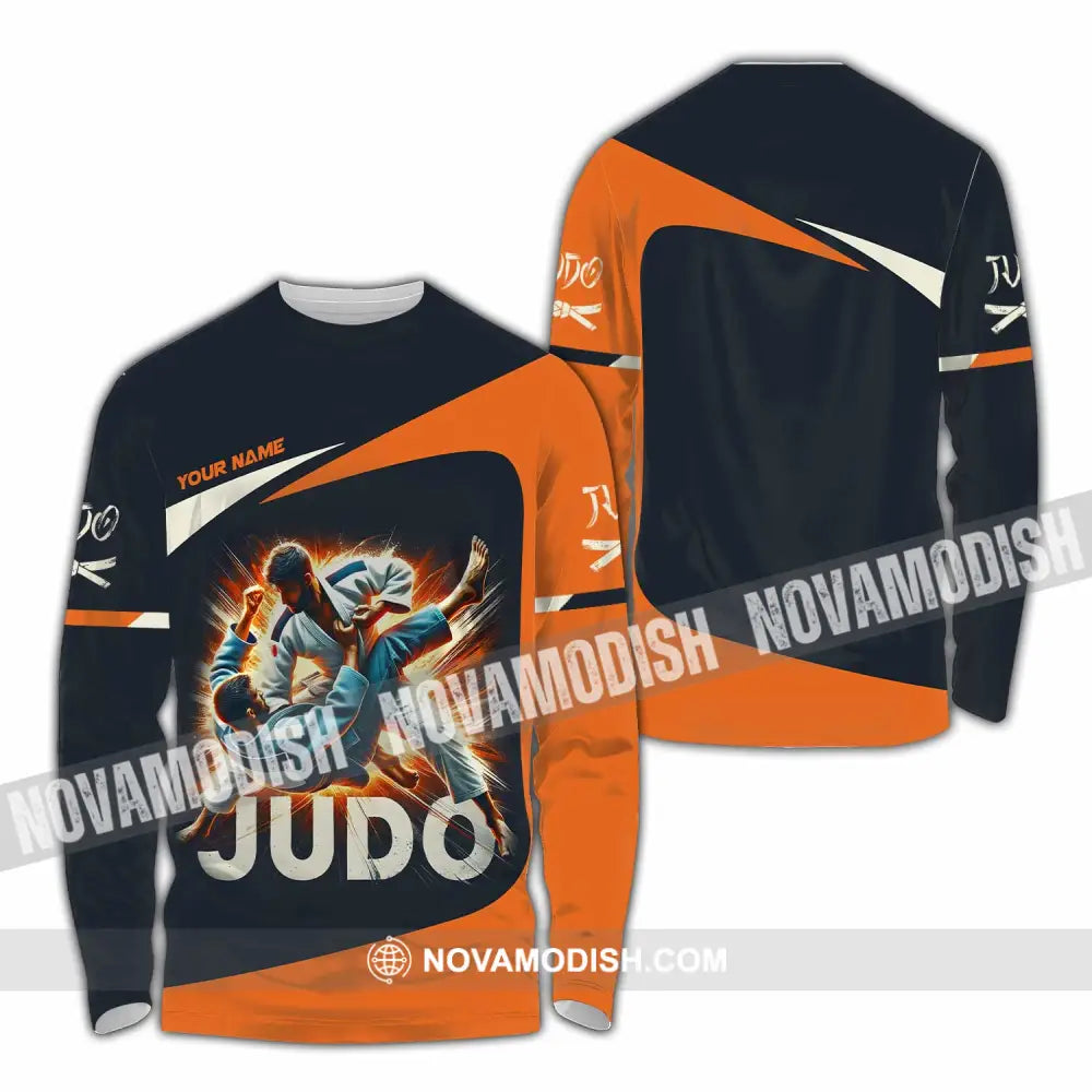 Unisex Shirt - Custom Judo Shirt Long Sleeve Shirt / S T-shirt