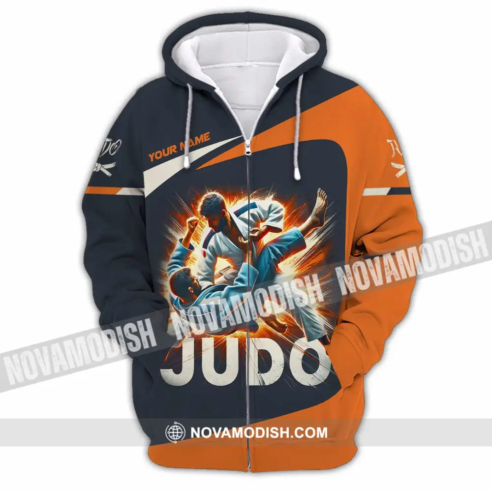 Unisex Shirt - Custom Judo Shirt Zipper Hoodie / S T-shirt