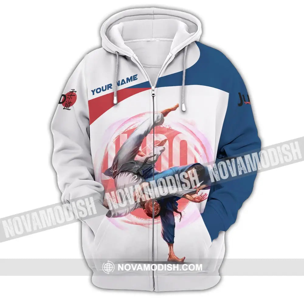 Unisex Shirt - Custom Judo Shirt Zipper Hoodie / S T-shirt