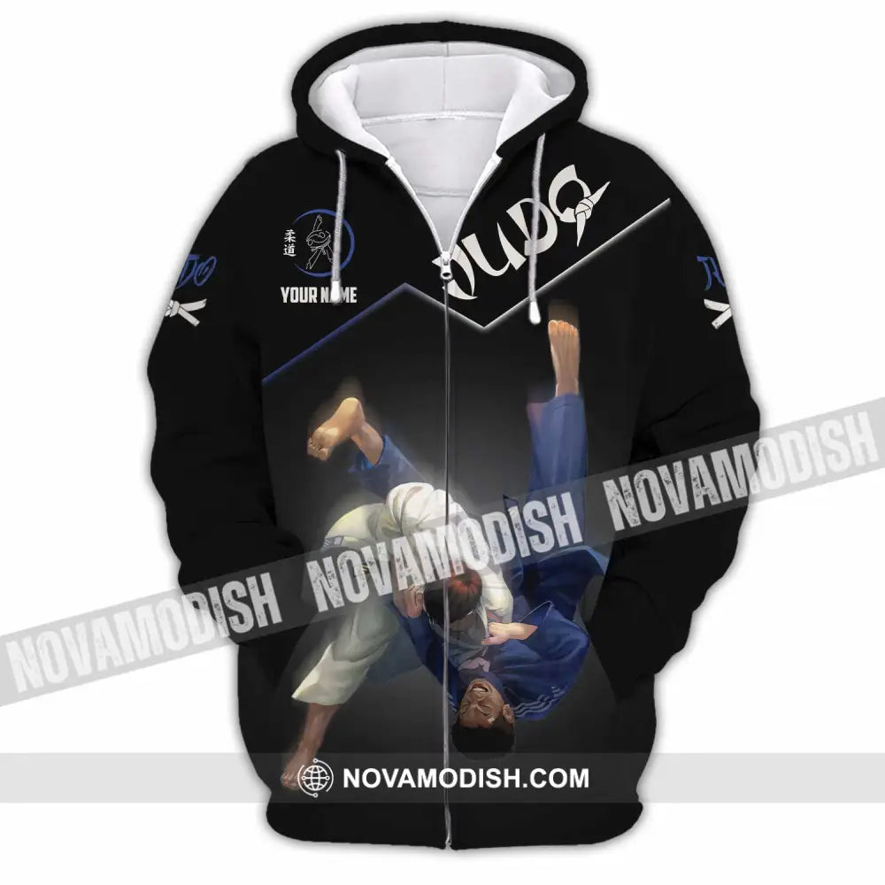 Unisex Shirt - Custom Judo Shirt Zipper Hoodie / S T-shirt