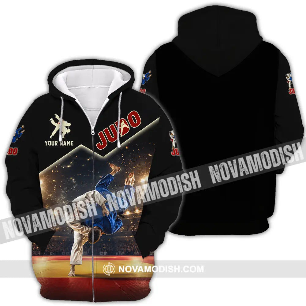 Unisex Shirt - Custom Judo Shirt - Zipper Hoodie / S - T-shirt