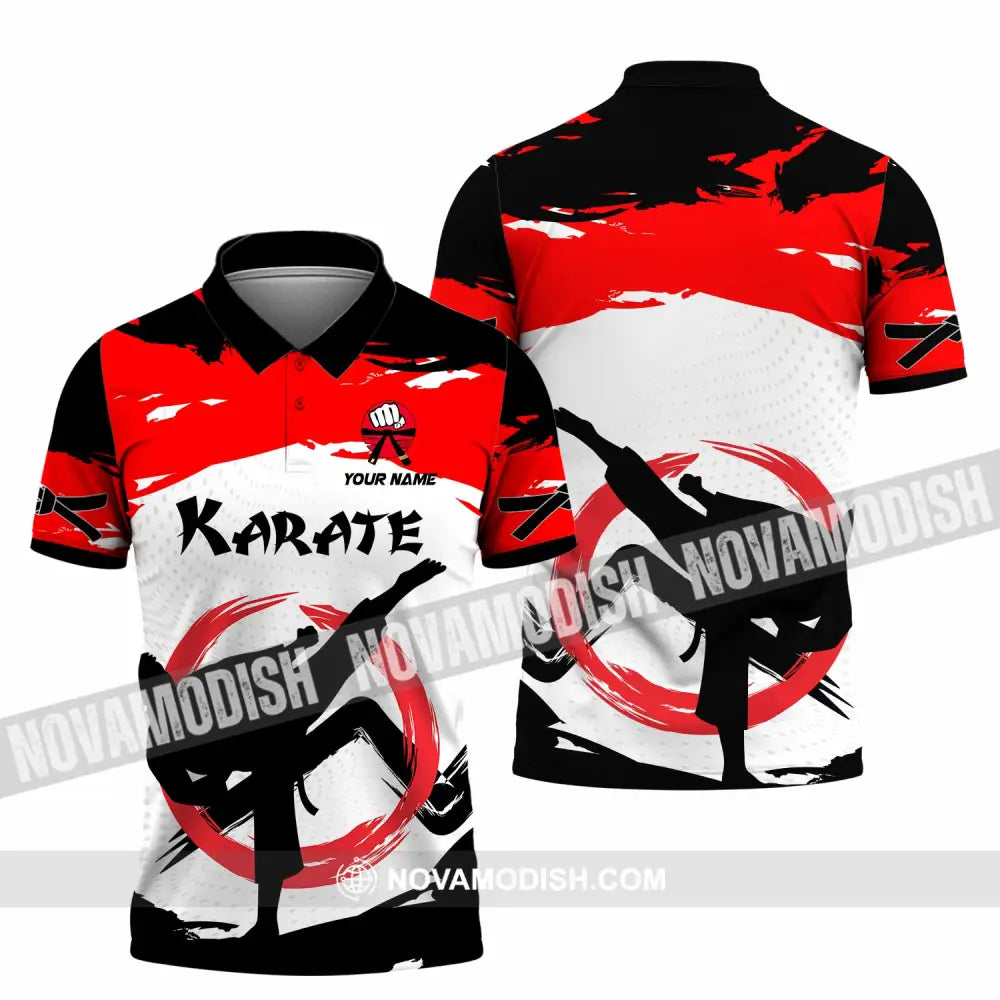Unisex Shirt - Custom Karate 3D Shirt Polo Shirt / S T-shirt