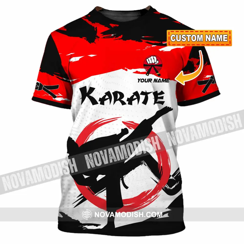 Unisex Shirt - Custom Karate 3D Shirt T-shirt