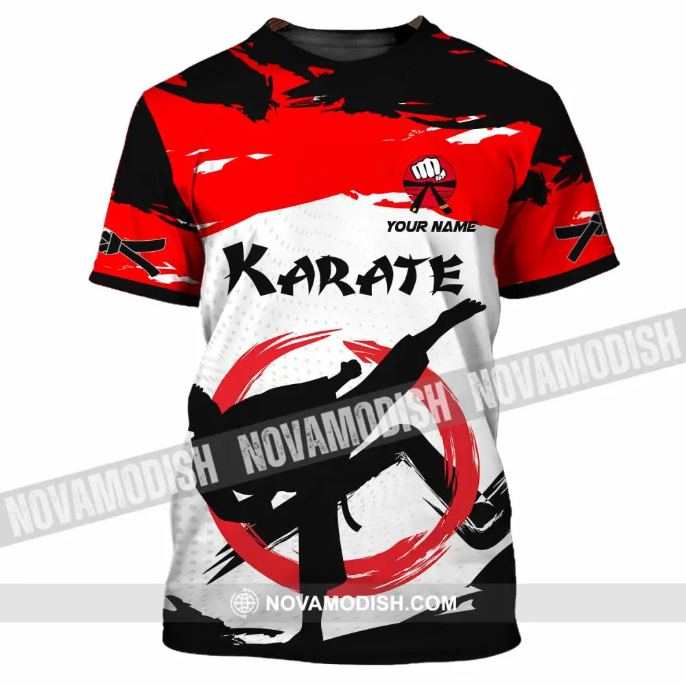 Unisex Shirt - Custom Karate 3D Shirt T-Shirt / S T-shirt