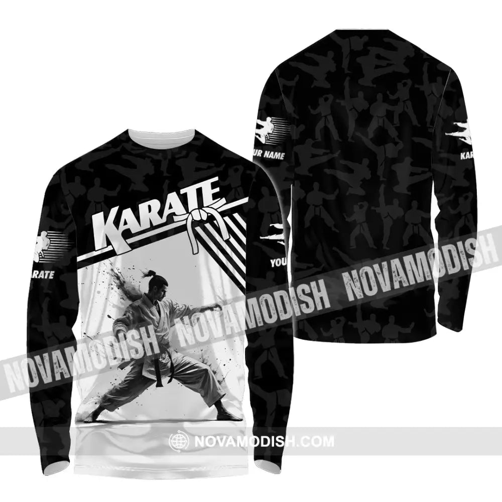 Unisex Shirt - Custom Karate Shirt Long Sleeve Shirt / S T-shirt