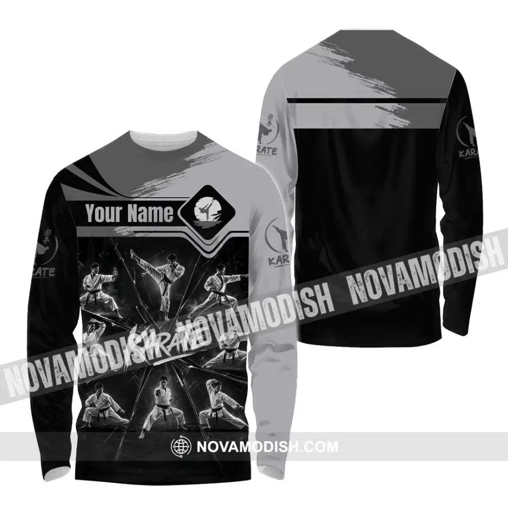 Unisex Shirt - Custom Karate Shirt - Long Sleeve Shirt / S - T-shirt