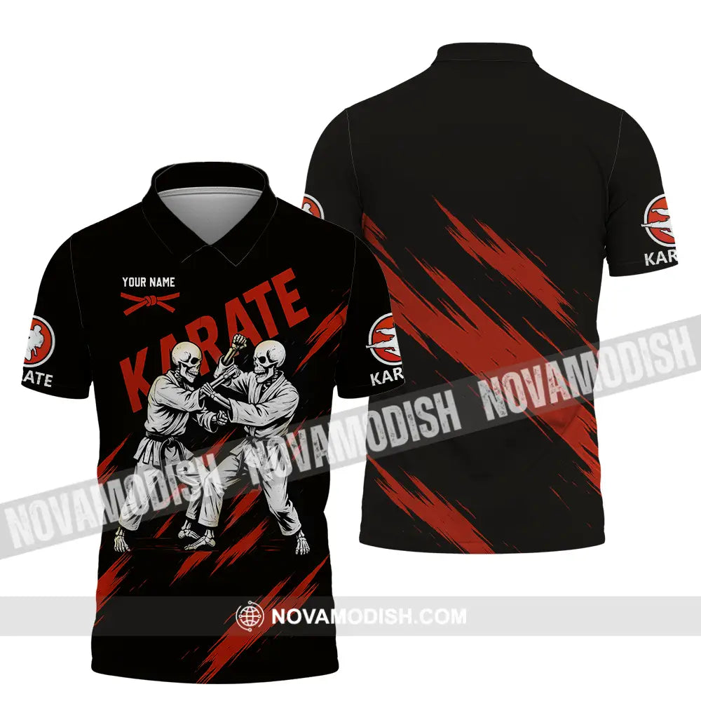 Unisex Shirt - Custom Karate Sport Shirt Polo Shirt / S T-shirt