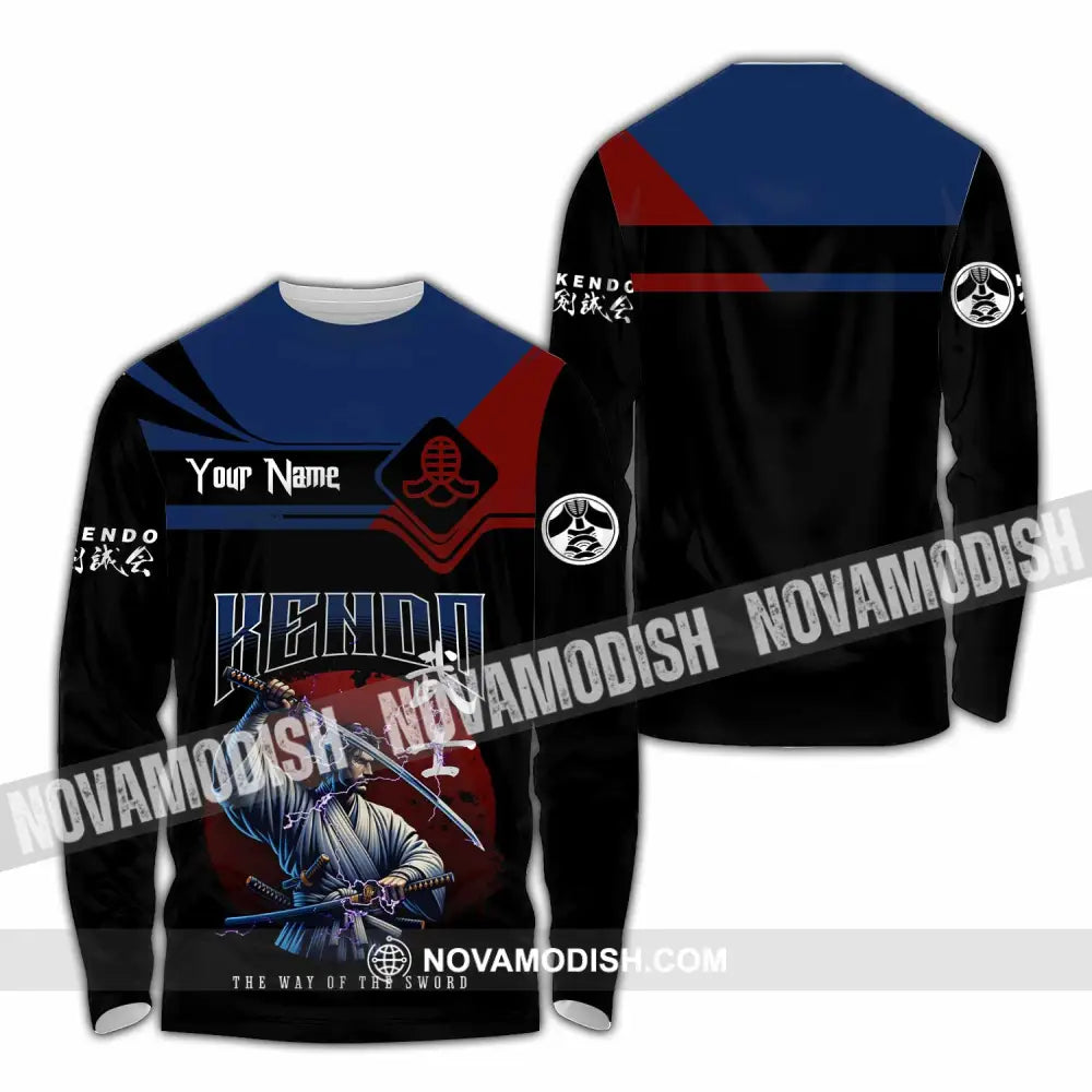 Unisex Shirt - Custom Kendo The Way Of The Sword Shirt Long Sleeve Shirt / S T-shirt