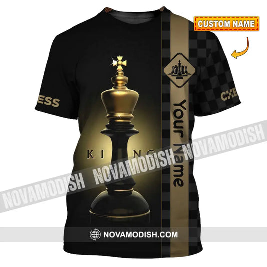 Unisex Shirt - Custom King Of Chess Shirt T-shirt