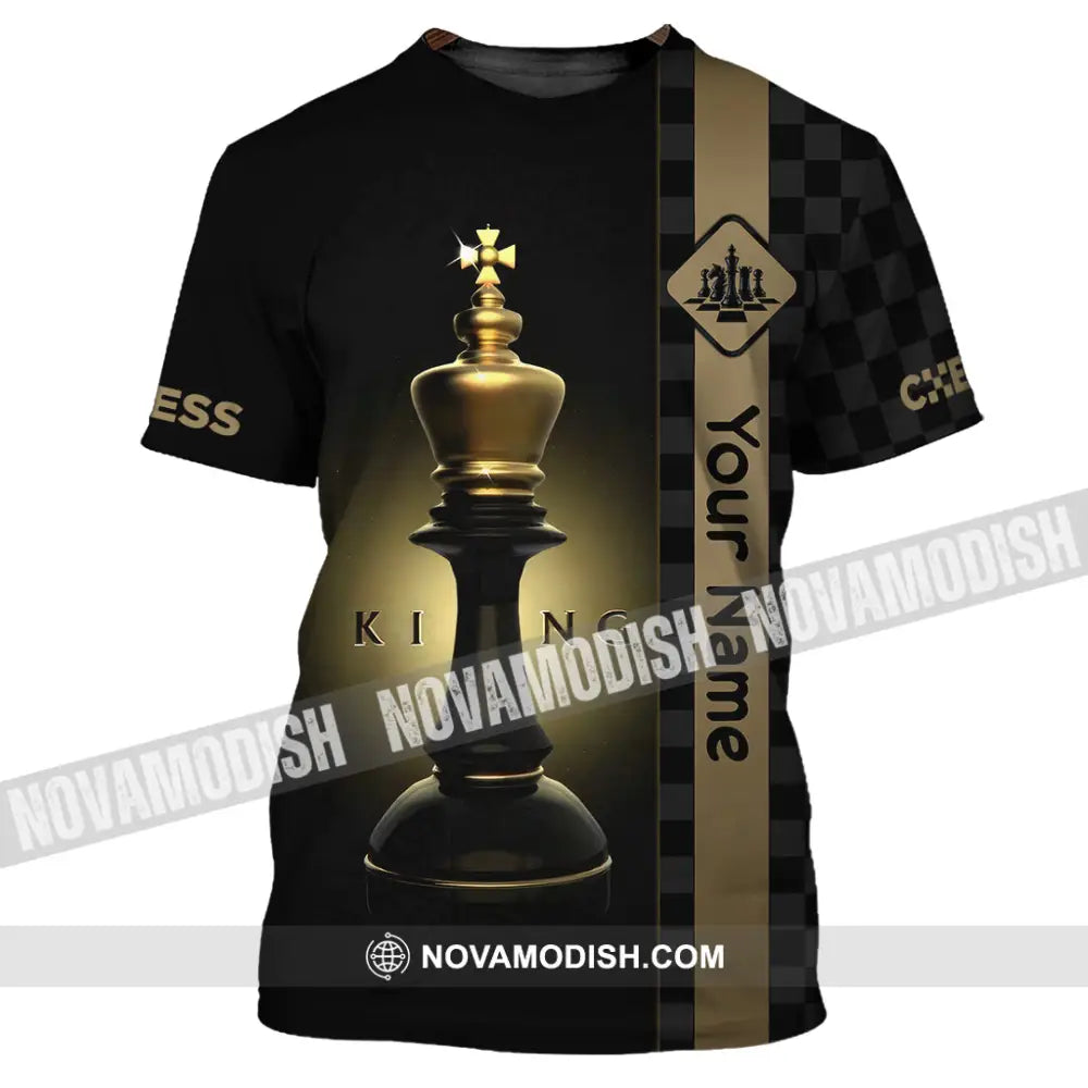 Unisex Shirt - Custom King Of Chess Shirt T-Shirt / S T-shirt