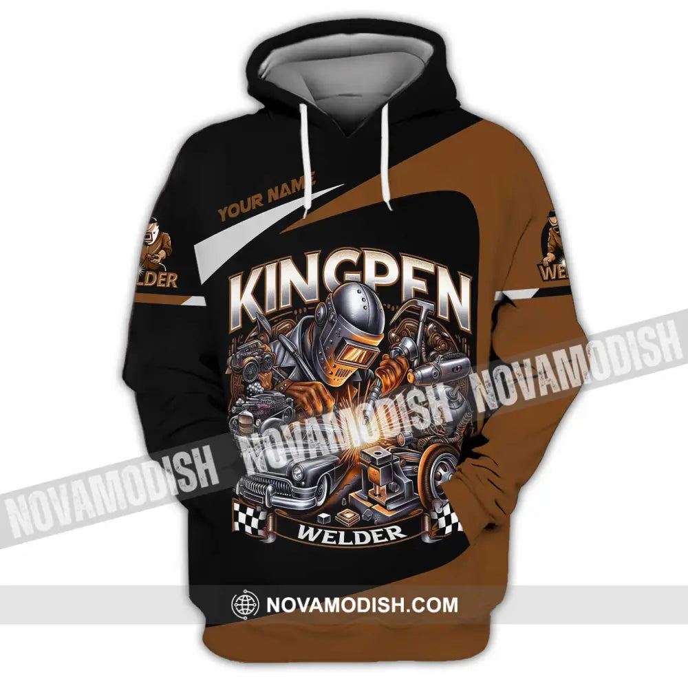 Unisex Shirt - Custom Kingpen Welder Shirt Hoodie / S T-shirt